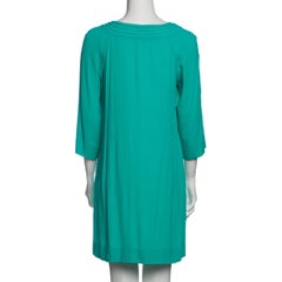 Diane Von Furstenberg Emerald Green Dress. NWT. - Picture 4 of 6